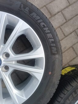 310. Originál ALU kola Ford (Kuga) 5x108 R17 s TPMS - 6