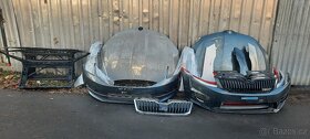 Kapota blatnik naraznik skoda octavia 3 face lift - 6