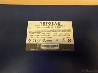 Switch NETGEAR JG5516 – 16portový Gigabitový switch - 6