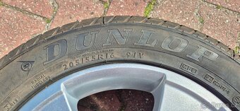 Alu kolo originál Škoda Octavia 5x112 6,5x16 ET50 205/55r16 - 6