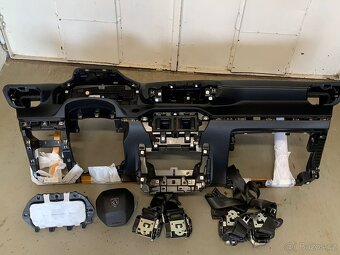 Airbagová sada Peugeot 208 lift s novou originální deskou - 6