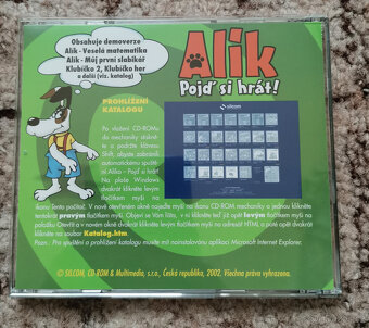 CD ROM pro děti - ALÍK serie CD výukových her - 6
