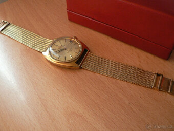 Zlaté hodinky OMEGA CONSTELLATION s náramkem z 18karátového - 6