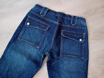 PĚKNÉ DŽÍNY S KAPSAMI - vel.M/L /zn.Seborn - 6