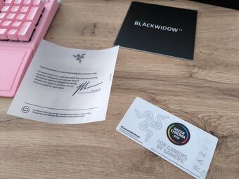 Razer BlackWidow V3 Quartz Edion - 6