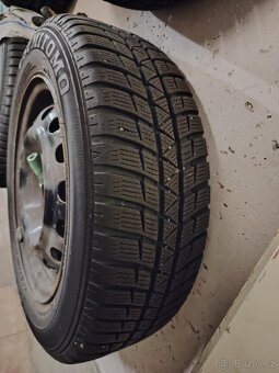 4x zimní pneu, ocelové disky, R14, 175/65 - 6