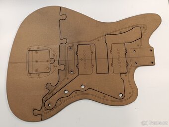 Šablony pro výrobu kytary - 6