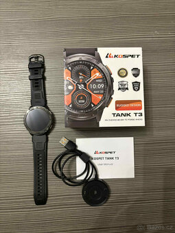 Chytré hodinky KOSPET TANK T3 Black - 6