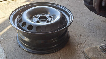 Prodám 15 " sadu ocelové disky - 6