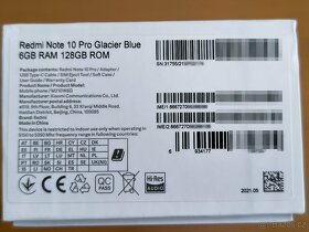 Xiaomi Redmi Note 10 Pro 6/128GB - 6