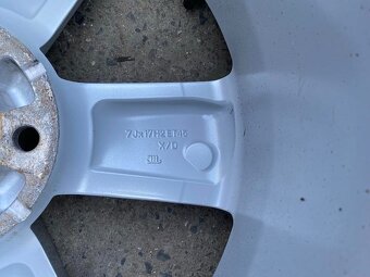 Original 2x ALU kola Škoda RATIKON 17" 7J ET45 + 225/55/R17 - 6