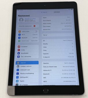 iPad 5 gen. 128GB ✅ SIM verze - 6