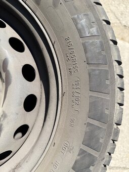 Michelin 215/65 R15" C s ráfky Tranzit 6,5J x 15 ET60 5x160 - 6