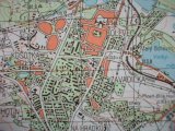 Vojenská profesionální tajná mapa Plzeň ska ČSLA - 6
