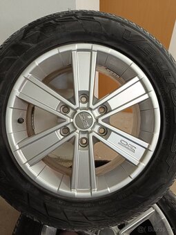 ALU kola OZ 6x139,7r17 s pneumatiky 235/60r17 - 6