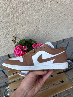 Jordan 1 Low archaeo brown white - 6