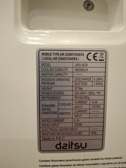 Mobilní klimatizace Daitsu APD - 6