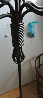 Repliky pistolí,kovaný stojan na sklenice - 6