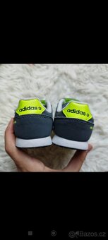 Adidas Neo - dětské tenisky na suchý zip - 6