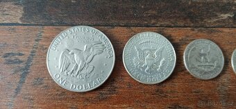 USA sada, lot Amerických mincí. - 6