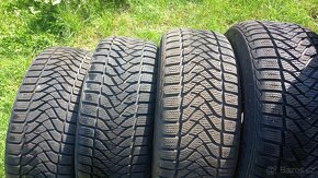 4 x originál disky na Mercedes se zimními pneu Firestone - 6