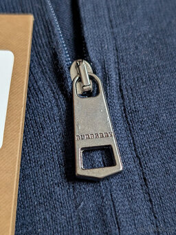 Navy polo tričko Burberry vel. M - 6