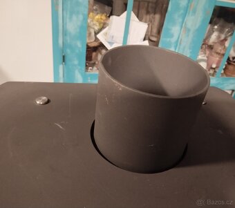 Nová desingová krbová kamna s výměníkem Eco Elegant - 6