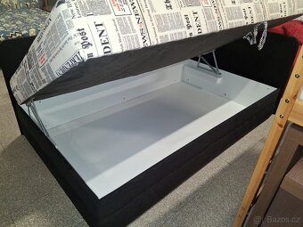 Postel šíře 120 cm s úložným prostorem - 6