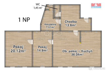 Prodej bytu 5+kk, 164 m², ul. Na Rokytce, Praha - 6