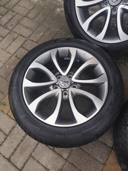 ALU 5x114.3 r17 NISSAN + PNEU - PĚKNÁ SADA - 6