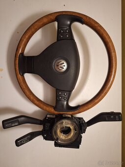 Volkswagen dřevěný volant - 6