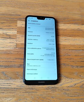 HUAWEI P20 LITE (ANE-LX1) 4 GB/64 GB S PRASKLÝM ZADNÍM SKLEM - 6