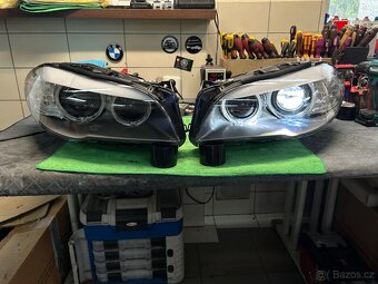BMW 5 F10/11 nedynamic xenon, přestavba na Bi-LED - 6
