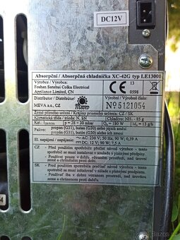 Lednička MEVA - plyn, elektro - 6