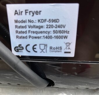 AIR FRYER beztuková fritéza - 6