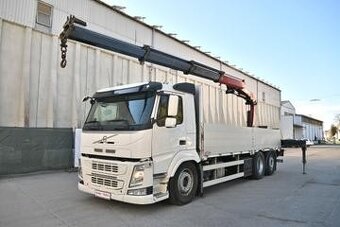 Volvo FM 460 - 6x2 – Valník + HR-HMF 2120 K3 – EURO 6 - 6