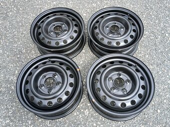 Nové orig plech.disky + poklice Hyundai I30 5,5J 15" ET47 - 6