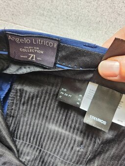 Pánský oblek - modrý - 6