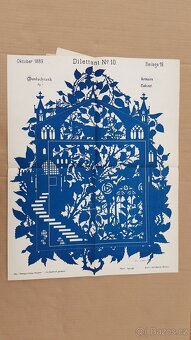 Staré řezbářské časopisy vydané v roce 1889 - 6