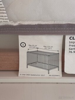 Dětská postýlka s matrací Ikea - 6