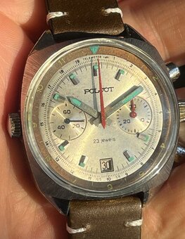 POLJOT Chrono 3133 "ŠTURMANSKIE" СССР _ EDICE OCEAN 👍👍👍 - 6