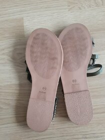 Nové dámské sandály sandálky žabky vel 40 páskové khaki - 6