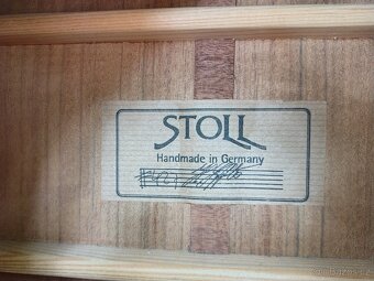 Celomasivní kytara STOLL made in Germany, široký krk - 6