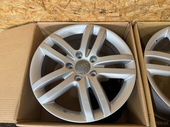 ORIGINÁLNÍ ALU KOLA AUDI Q7 4L 4L0601025B 8.5JX18H2 ET58 - 6