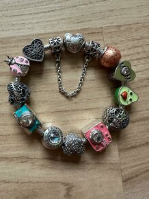 Růžová beruška přívěsek na Pandora náramek - 6