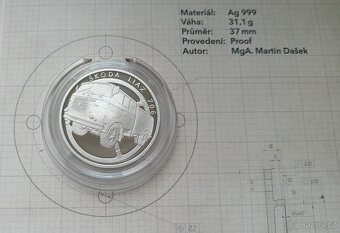 Sada 4 mincí ze série Na kolech 2023 - 6