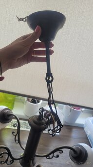 Rustikální lustr - 6