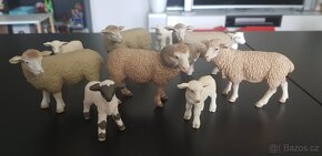 Schleich Farma králík prase ovce jehňe - 6