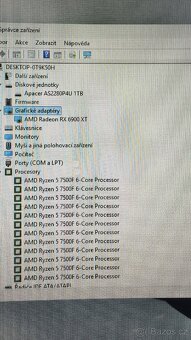 Herní PC ryzen 7500f/32DDR5/6900XT/1TBssd/750w/win11 zaruka - 6