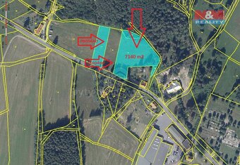 Prodej pozemku k bydlení, 7216 m², Cvikov - 6